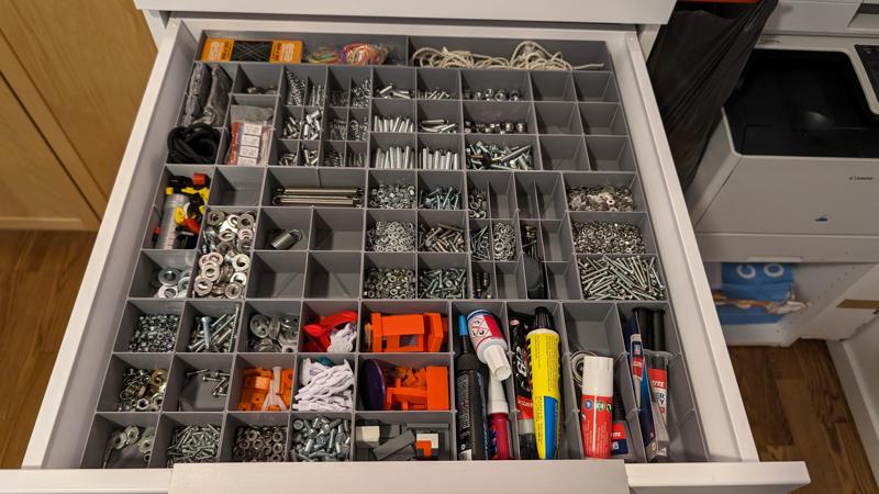 Assortment box for IKEA Maximera