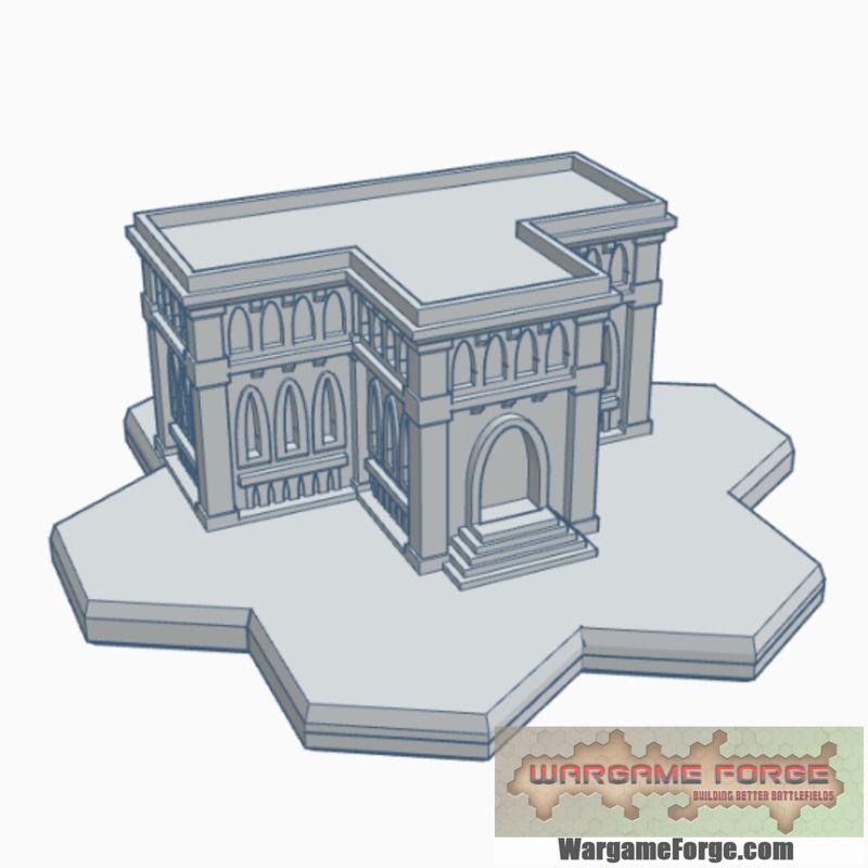 Gothic Building 5 with Hex Base GHB005