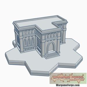 Gothic Building 5 with Hex Base GHB005