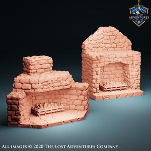 Fireplaces (Set of 2)