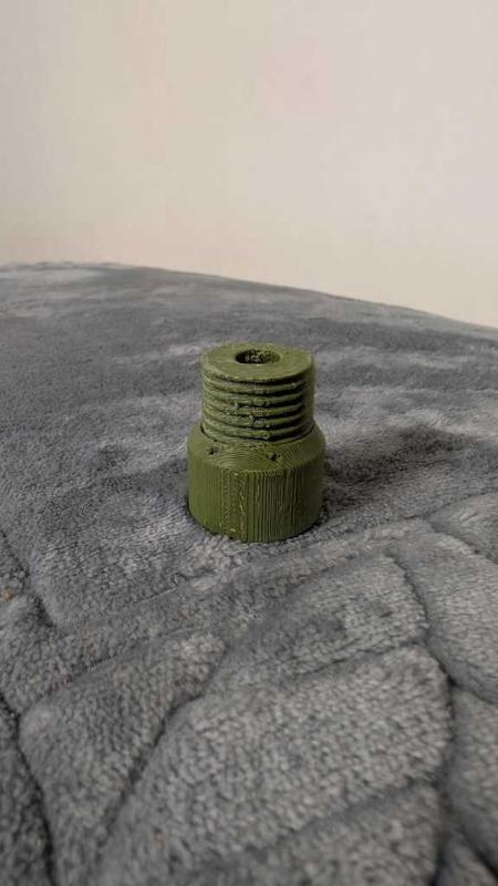 1/4" Female to 1/2" Male adapter