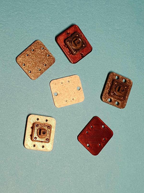 12x12mm push button mount