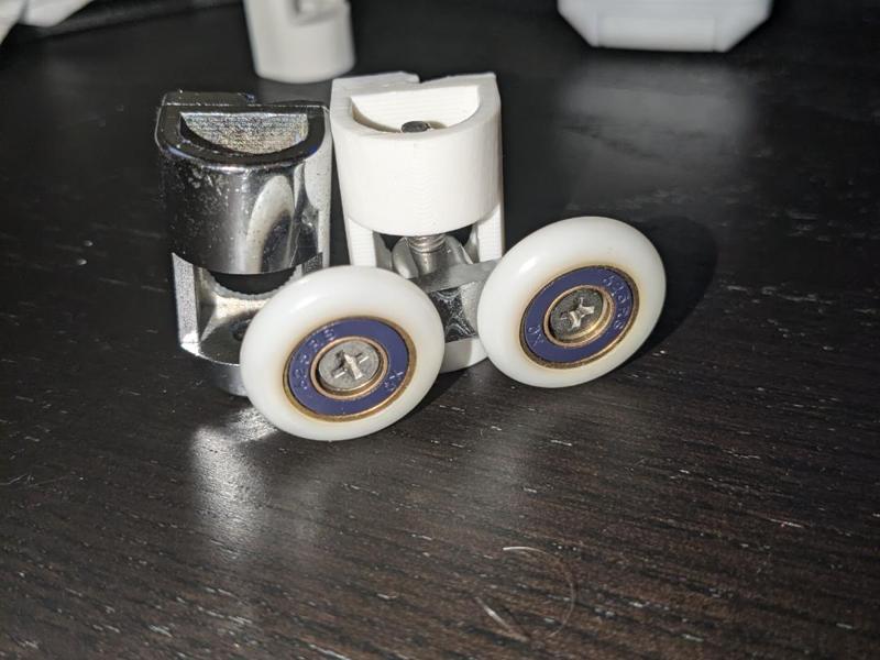 Shower runner assembly