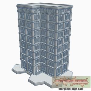 Gothic Building 99 with Hex Base GHB099