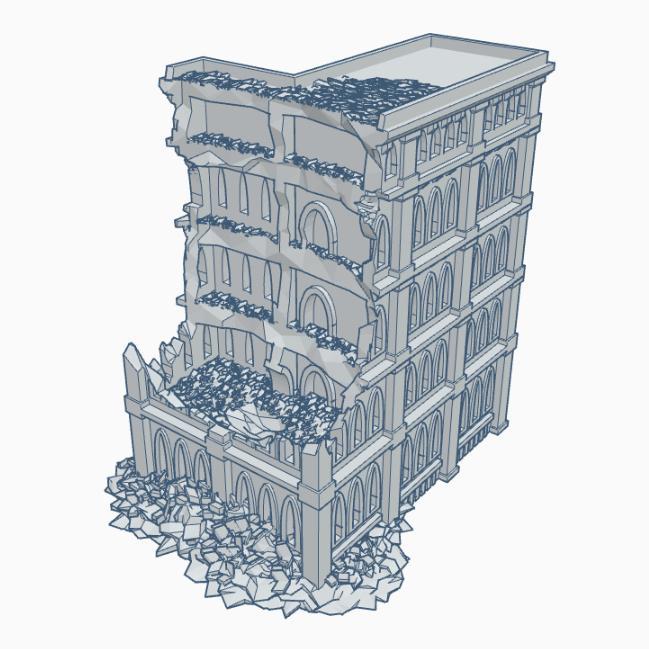 Gothic Ruined Building 20