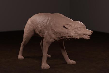 Growling Wolf
