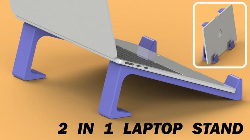 2 in 1 Laptop Stand