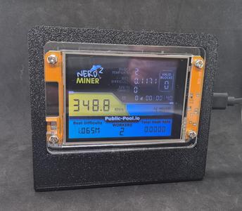 Stand for NMMiner NerdMiner - CYD ESP32-2432S028