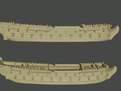 GB Roebuck-class 5th rate (2-PACK) (44 guns), 1774-1836 AOA-GB-27