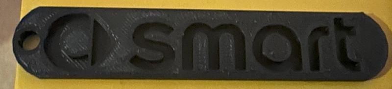 Smart Car Logo Keyring