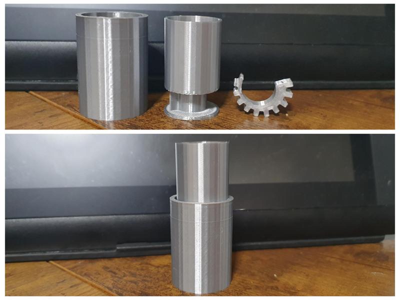 Twist Lock Pole Mechanism