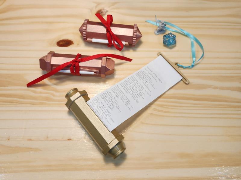 DnD Scroll for D100 Tables