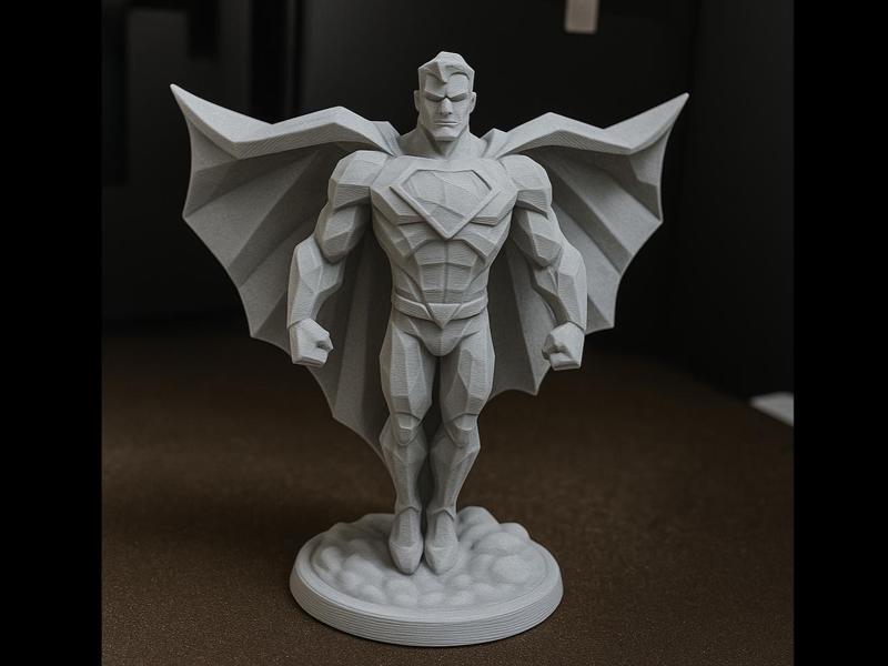 Superman Sculpture