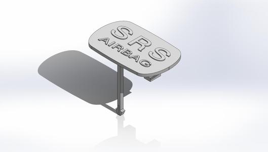 Mercedes W203 SRS Rear Cover