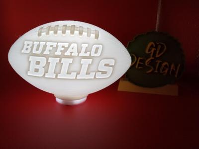 Buffalo Bills 3D Football Tealight
