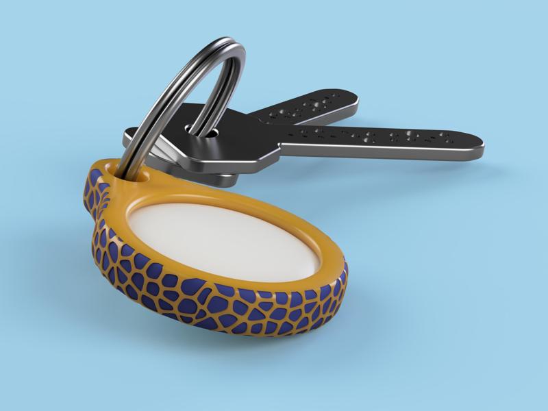 Airtag case (Voronoi version)