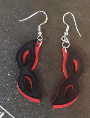 Carnival Mask Earrings