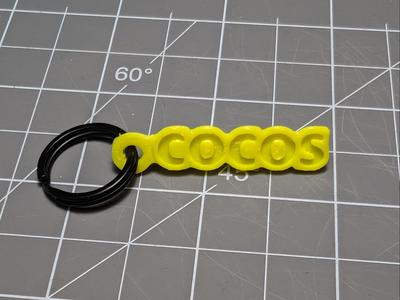 Keychain "COCOS" in TPU
