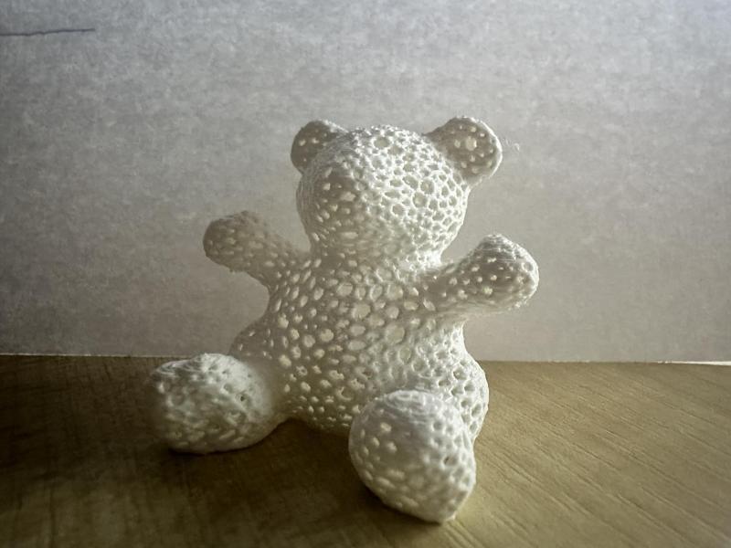 Voronoi Teddy Bear