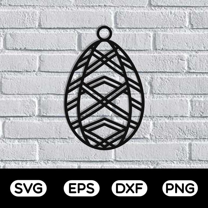 Easter Egg Laser cut SVG