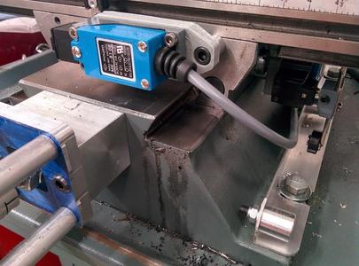 Grizzly G0704 limit switch mounts