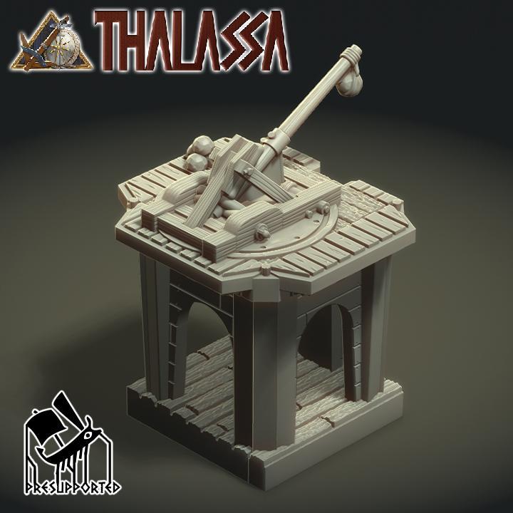 Thalassa: Monagon tower and crew