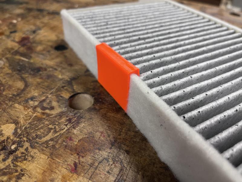Tesla Model 3/Y Cabin Air Filter Clip (to prevent odors)