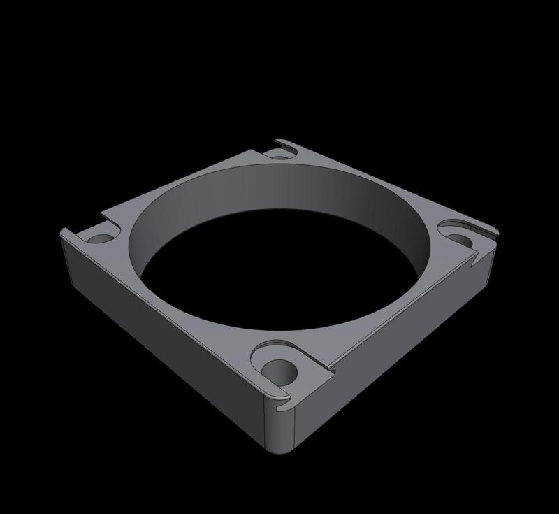 Supermicro SYS-E300-A9 Noctua NF-A4x20 Adapter