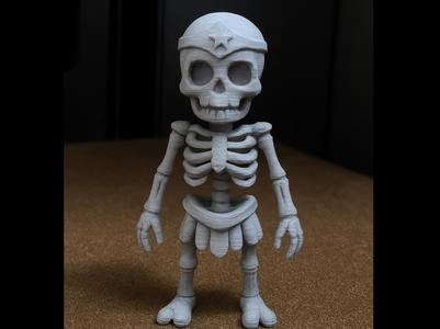 Wonder Woman Skeleton