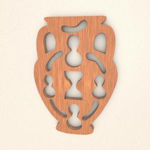Vase Wall Decoration WAELLISH12