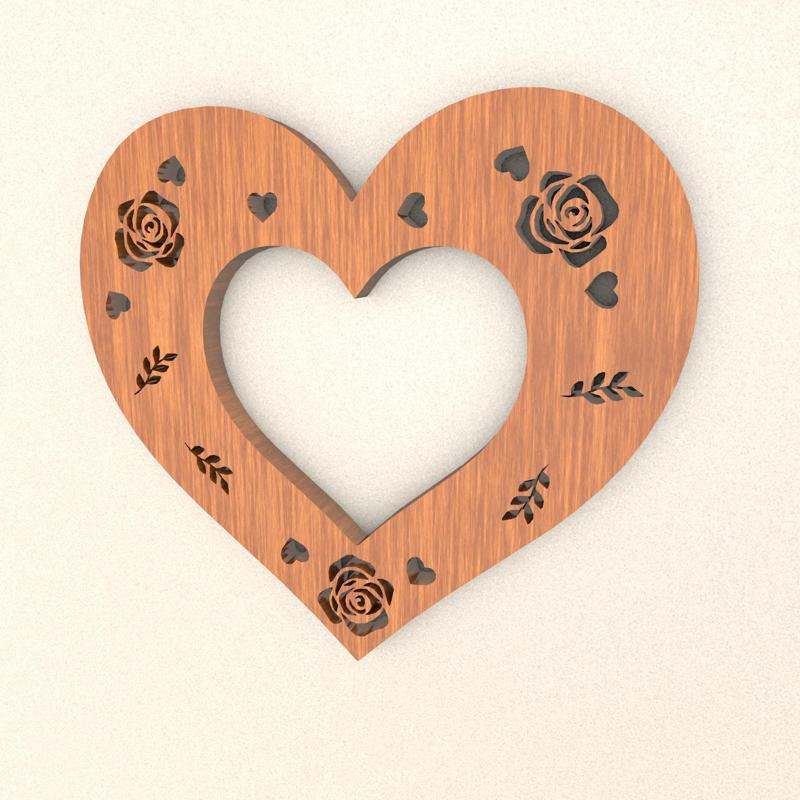 Heart Wall Decoration WARAJ63