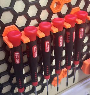 Honeycomb Storage Wall (HSW) Tork Craft hex screwdriver holder