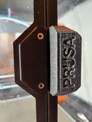 Flat door handle for Prusa Enclosure