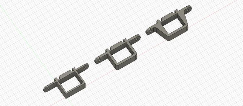 Happymodel Bassline 2S - Battery Holders
