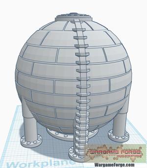 Large Industrial Storage Tank