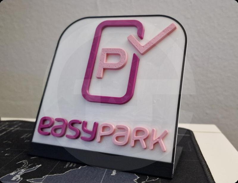 EasyPark car tag