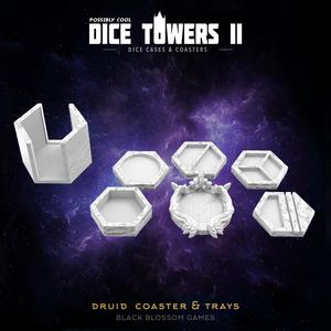 TC07 Druid Coaster & Trays :: Possibly Cool Dice Tower 2