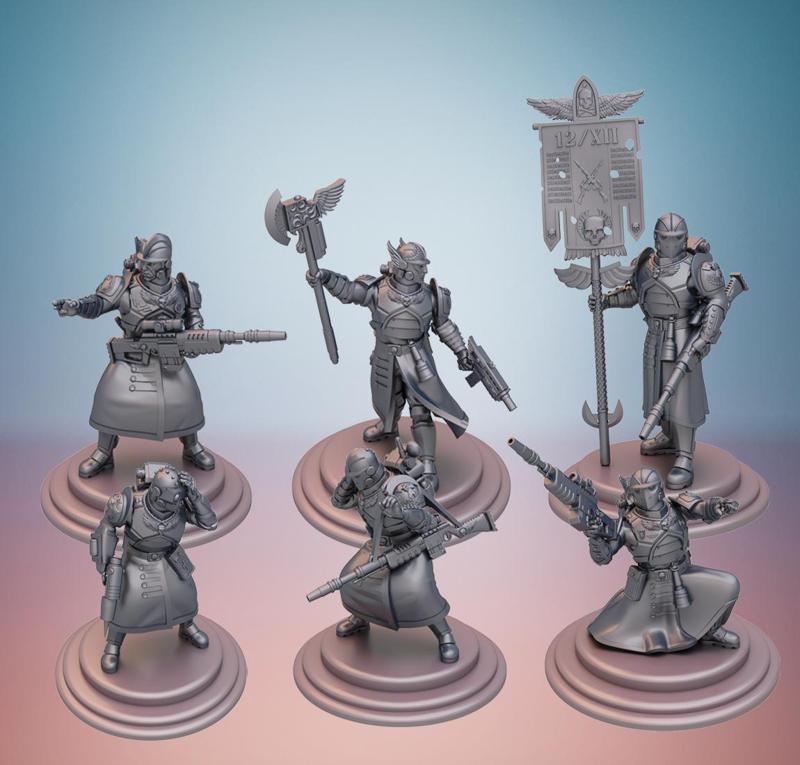 Sanctus Manipulus. Command Group.