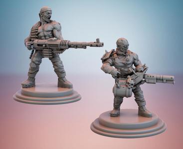 Cultist Rabble. Special weapons (Bundle).