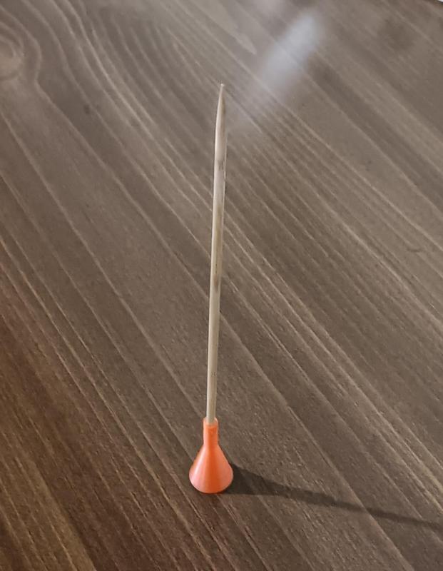 625 cal. barbeque skewer blowgun dart