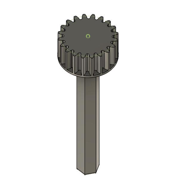 SR Suntour front fork lockout gear