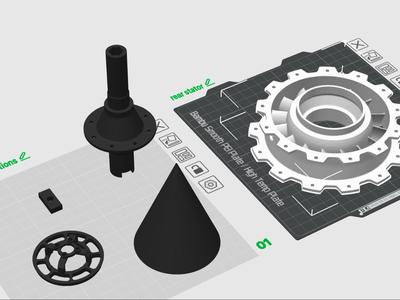 Jet engine motor mount modifications
