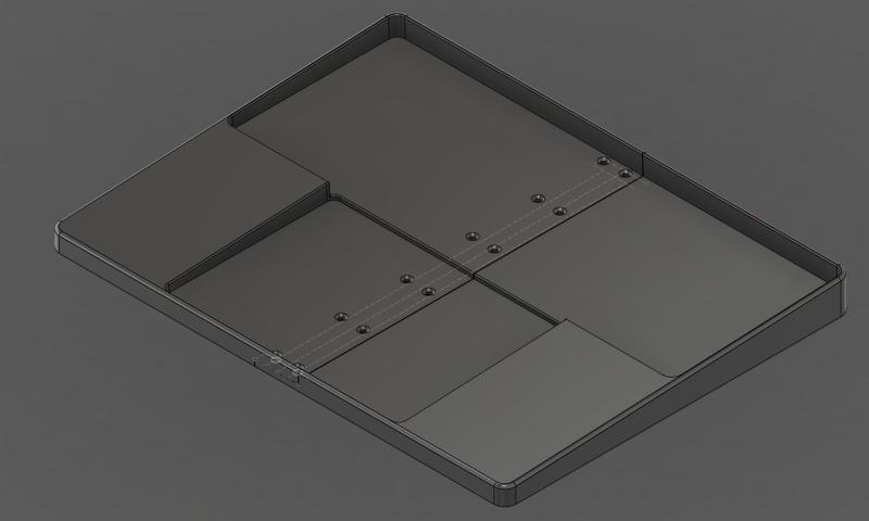 Keykron k3 pro + apple trackpad base