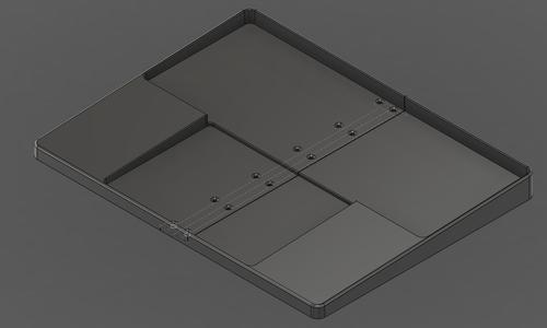 Keykron k3 pro + apple trackpad base