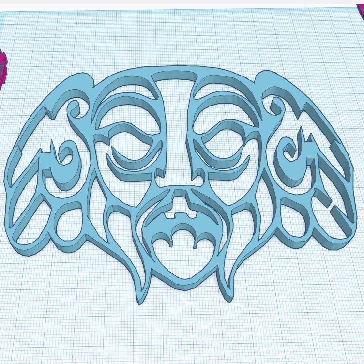 Stylish tribal mask model 7