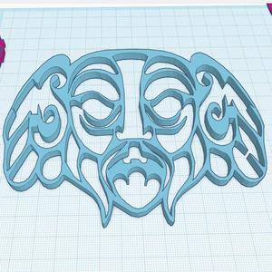 Stylish tribal mask model 7