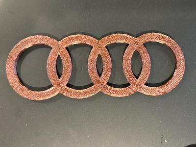 Audi inspired rings logo