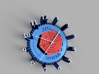 3d Clock