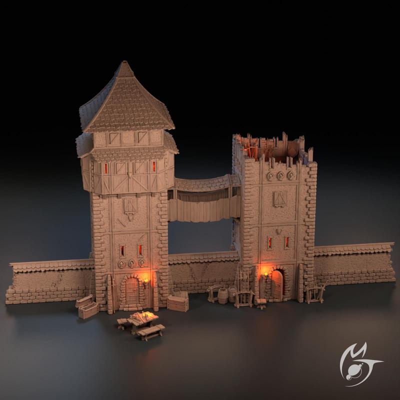 The Towers of Ellirmilborg Bundle - modular OpenLOCK terrain