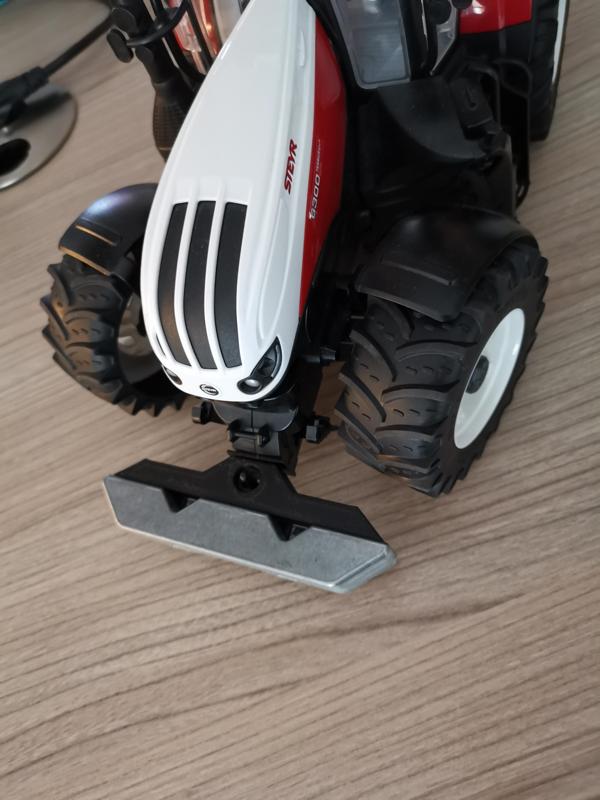 Frontgewicht / Heckgewicht Adapter Bruder Claas Disco 8550 C Plus - Front weight Rear weight Bruder